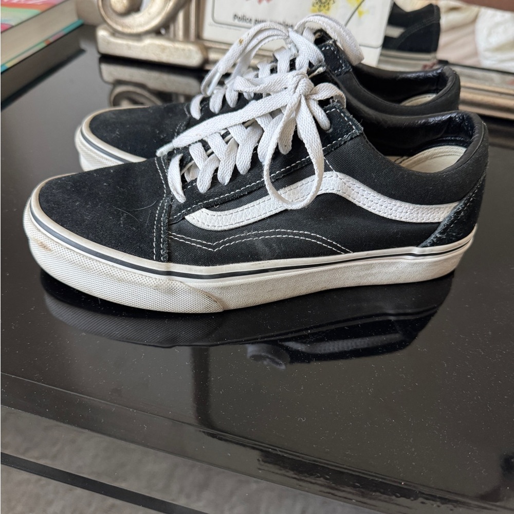 Vans Black and White Women's Sneakers
